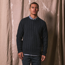 HERITAGE CABLE KNIT