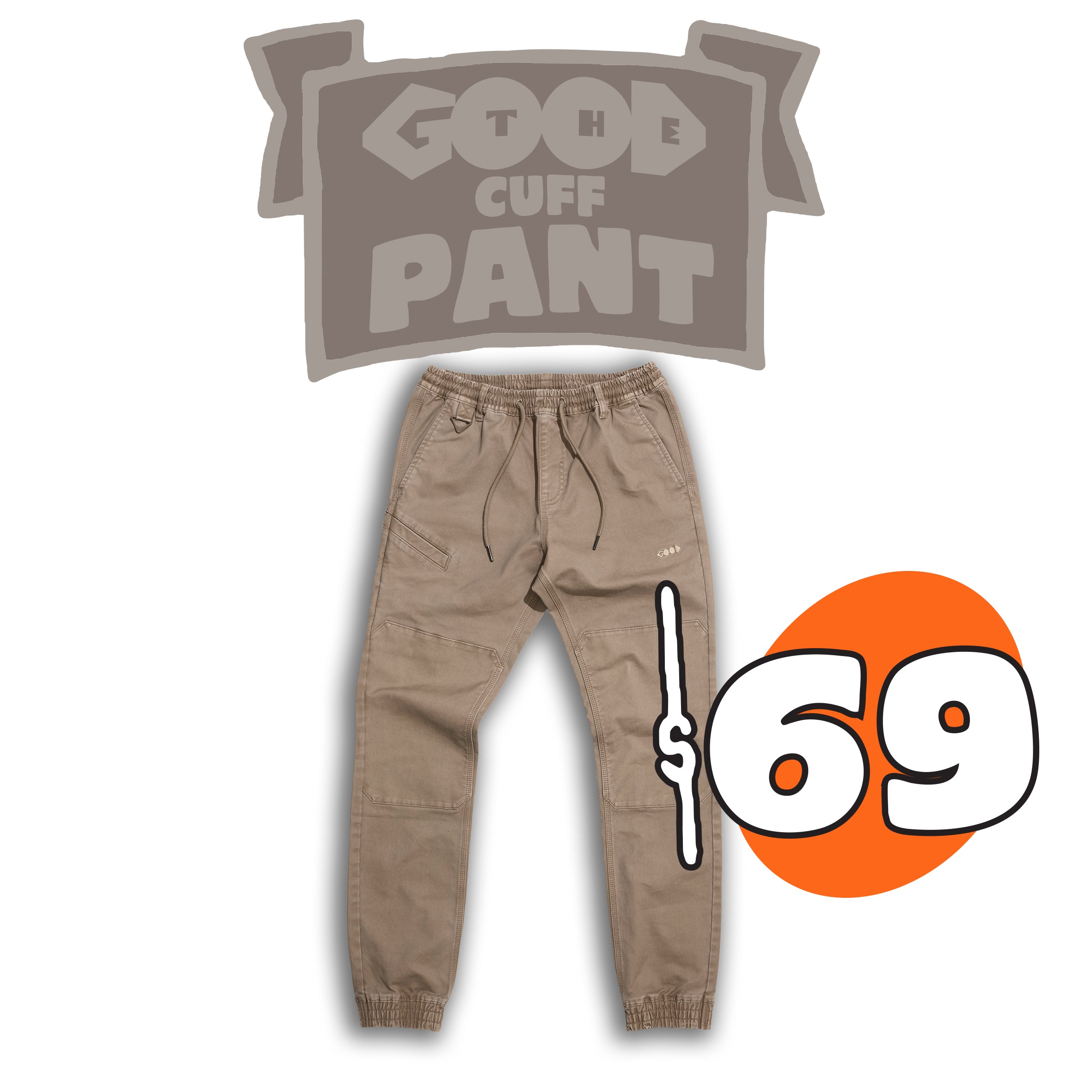 THE GOOD CUFF PANT